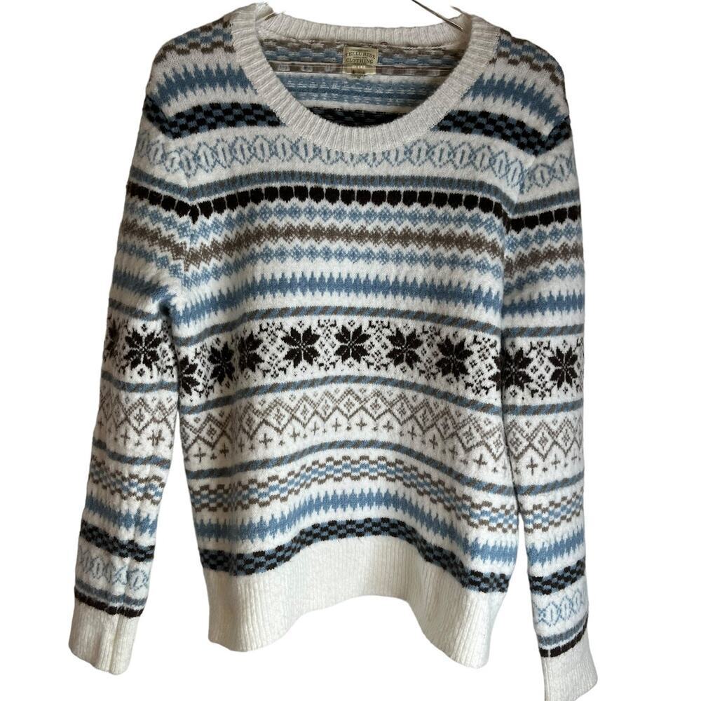 Vintage Telluride Clothing Womans Med Fair Isle Pullover Sweater